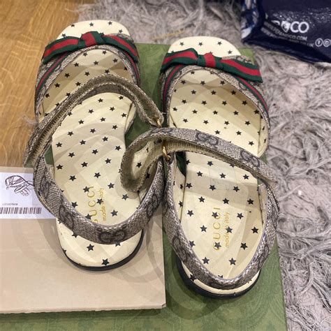 kids gucci sandals